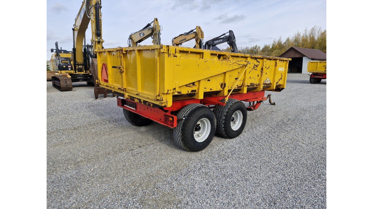 Tipper trailer MORE T041/S